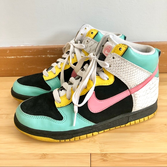 nike pastel high tops